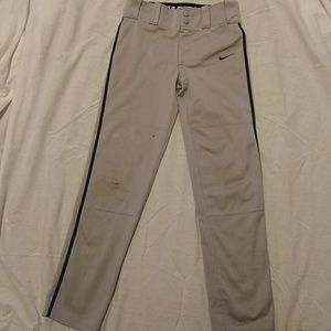 Nike gray kids baseball pants